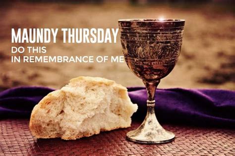 eucharistic prayer for maundy thursday